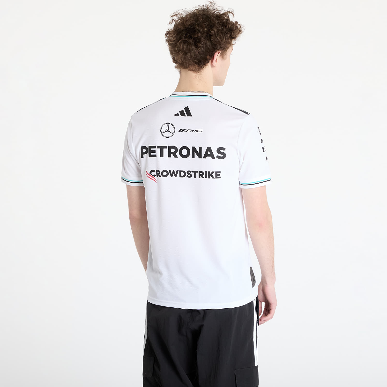 Trikots adidas x Mercedes Amg Petronas Formula One Team Driver Authentic Jersey White/ White/ Black
