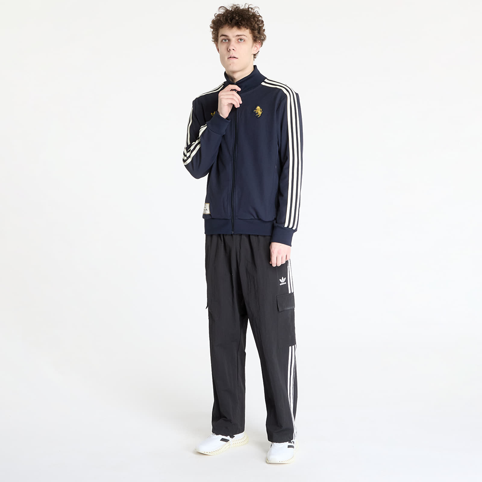 Bluzy adidas Juventus Icon Track Top Blue/ Legend Ink
