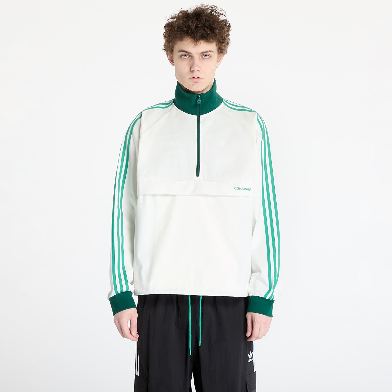 Jacke adidas Pullover Jacket Off White L