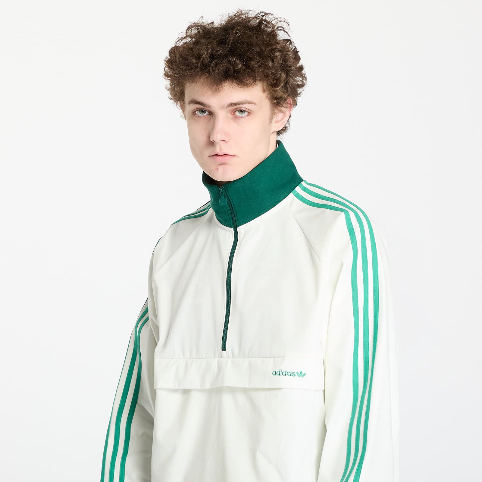 Bundy adidas Pullover Jacket Off White