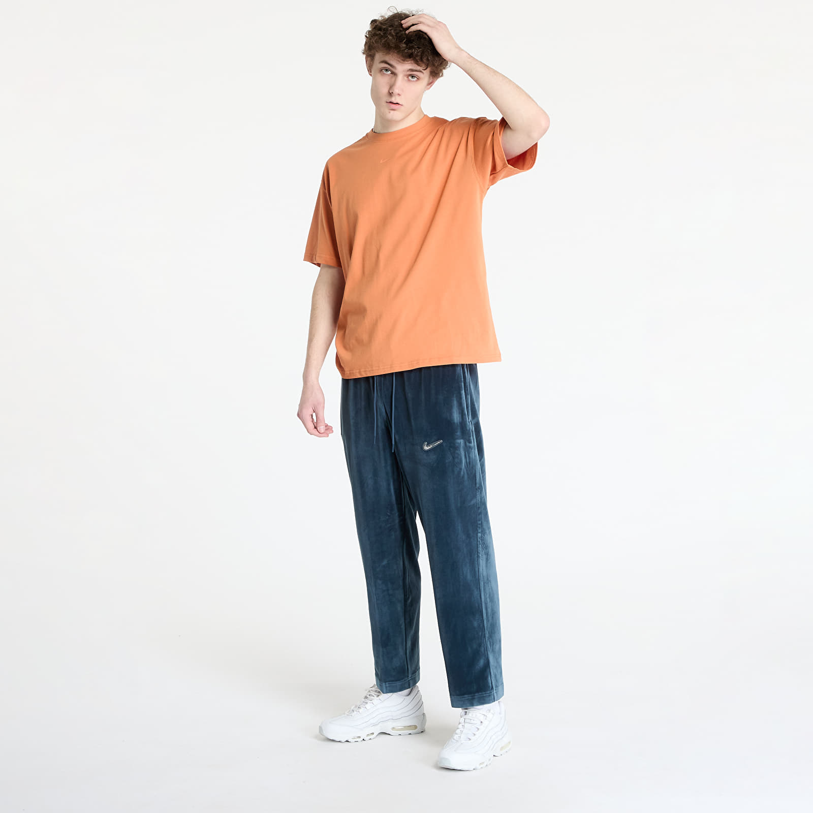 Tepláky Nike x NOCTA NRG Travel Pant  Armory Navy/ Light Bone