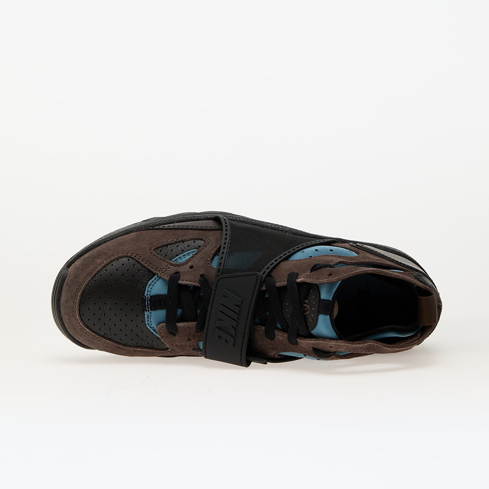 Männer Nike Air Trainer Huarache Black/ Baroque Brown-Smokey Blue