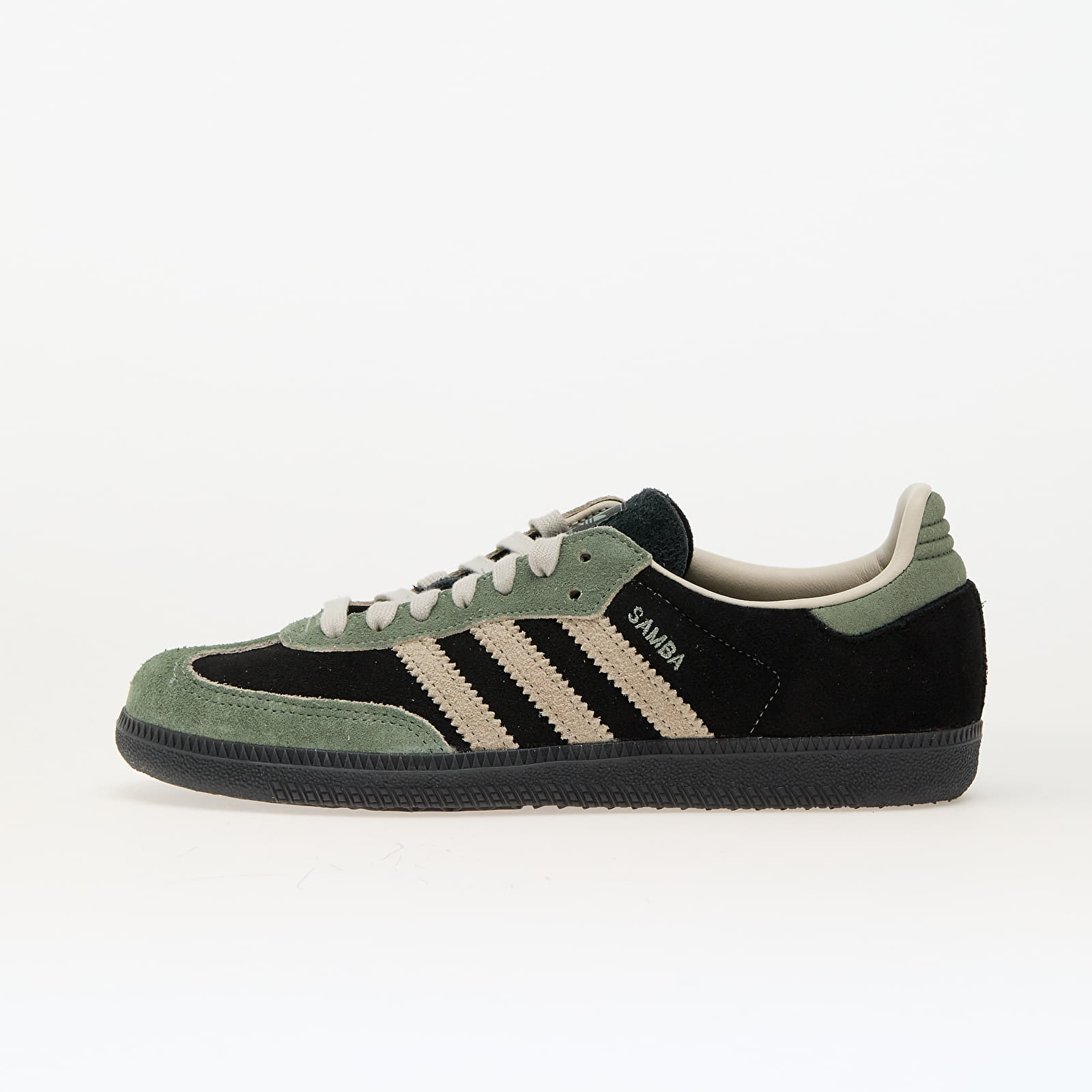Buty damskie adidas Samba Og W Core Black/ Aluminium/ Silver Green