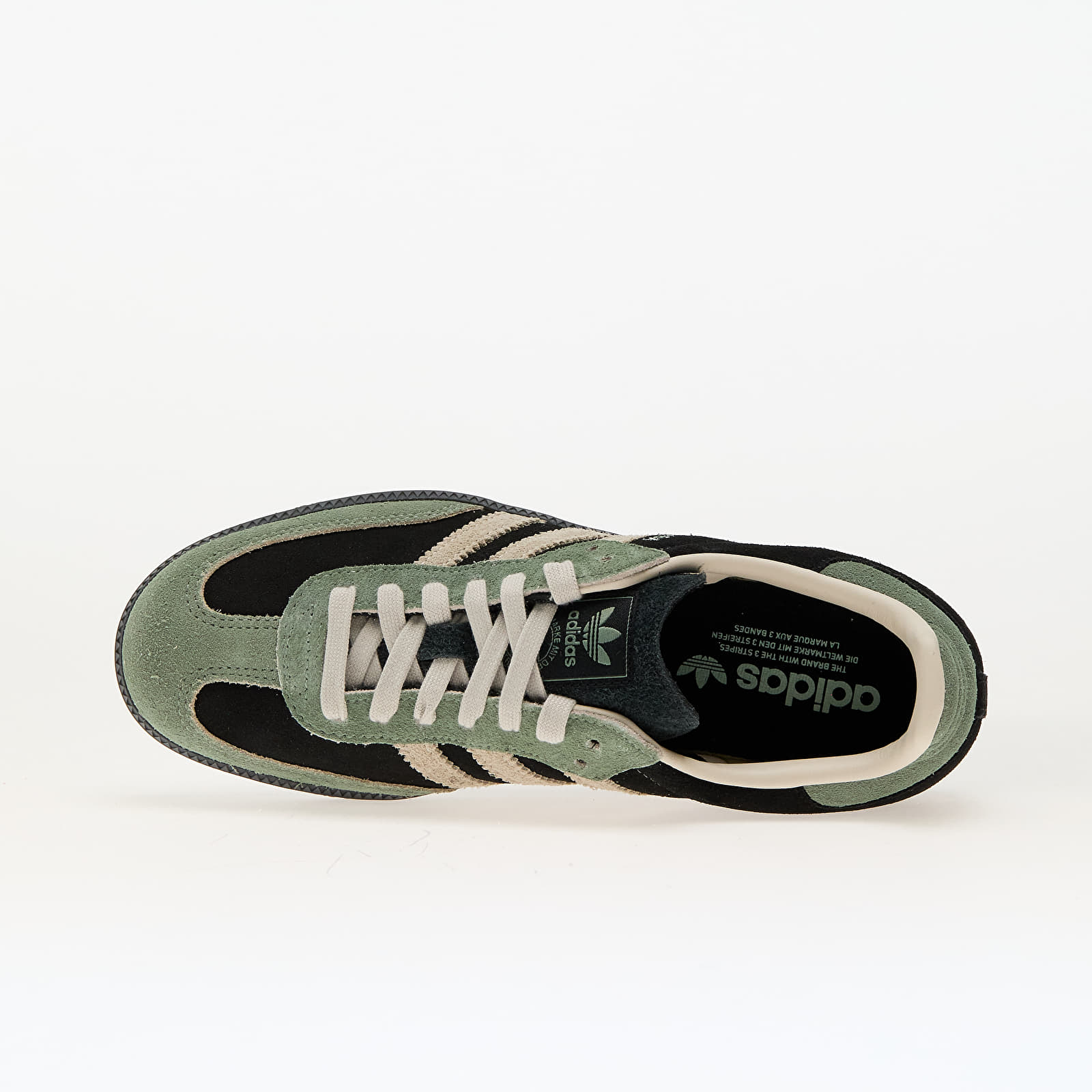 Buty damskie adidas Samba Og W Core Black/ Aluminium/ Silver Green