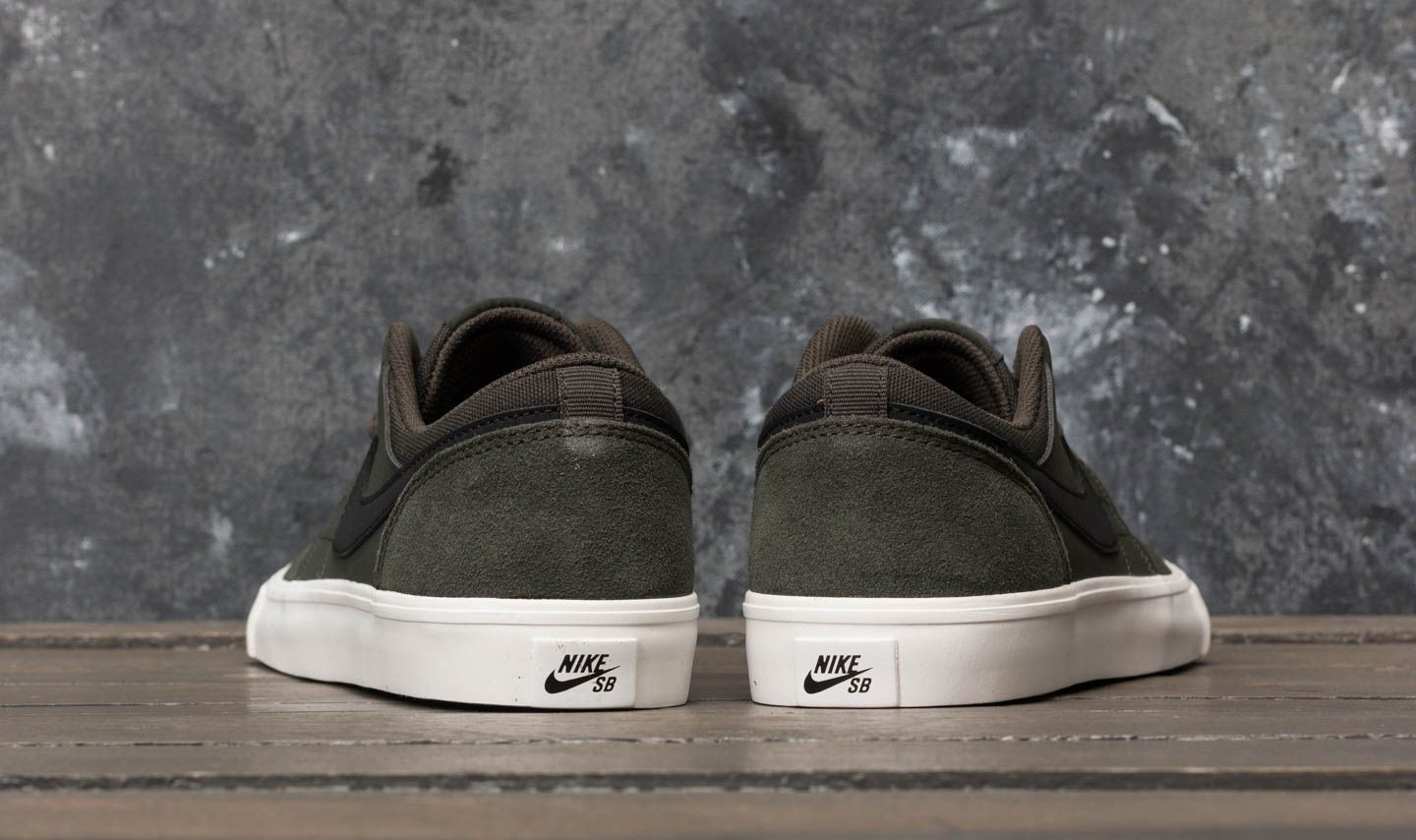 Women's shoes Nike SB Portmore II (GS) Sequoia/ Black-Summit White