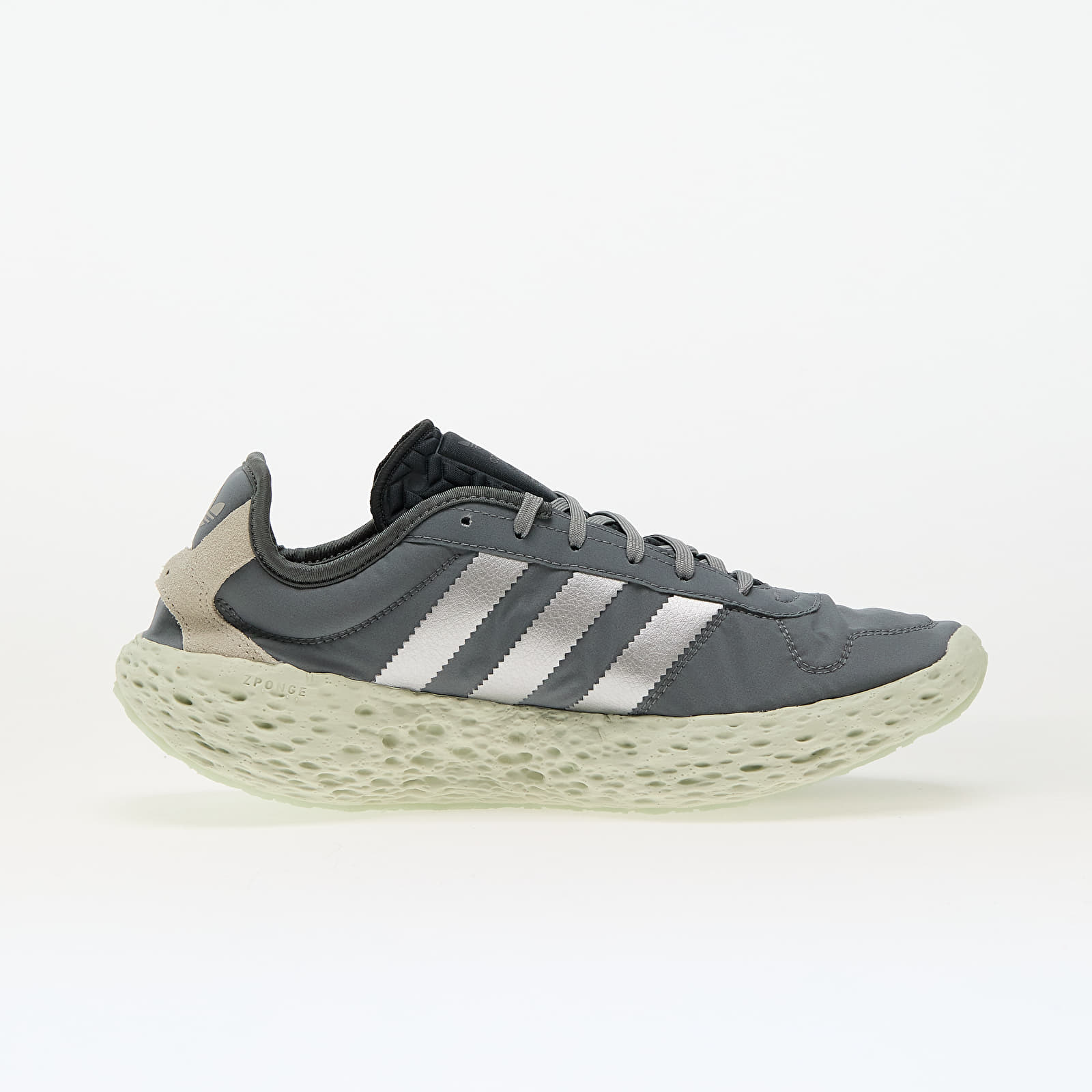 Men's shoes adidas Zponge Grey Four/ Metallic Silver/ Solid Red