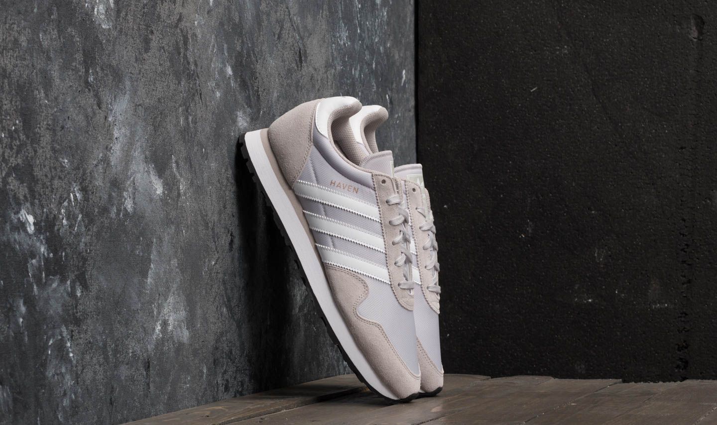 Pánske tenisky a topánky adidas Haven Light Solid Grey/ Ftw White/ Clear Granite