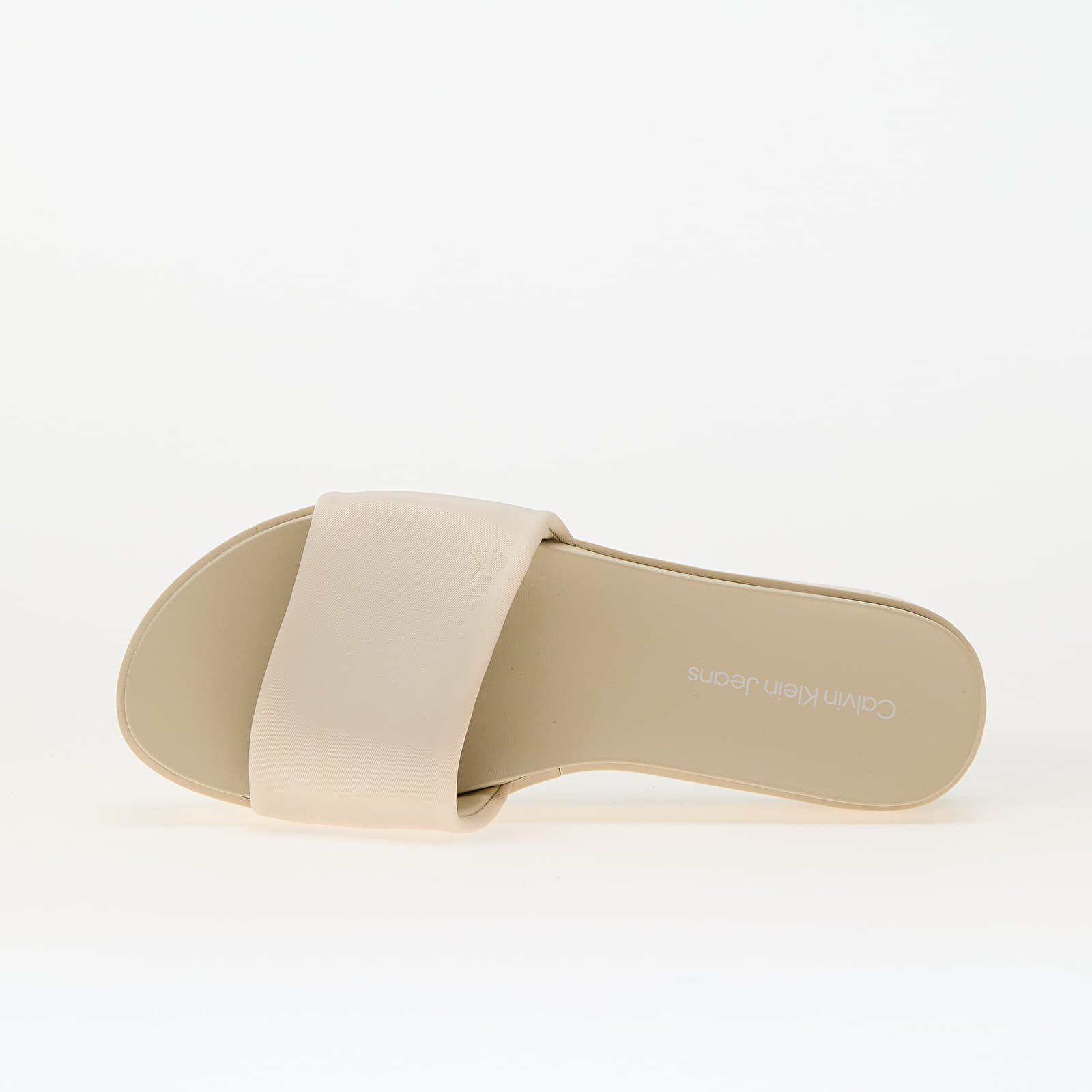 Frauen Calvin Klein Jeans Flatform Sandal Slid Beige