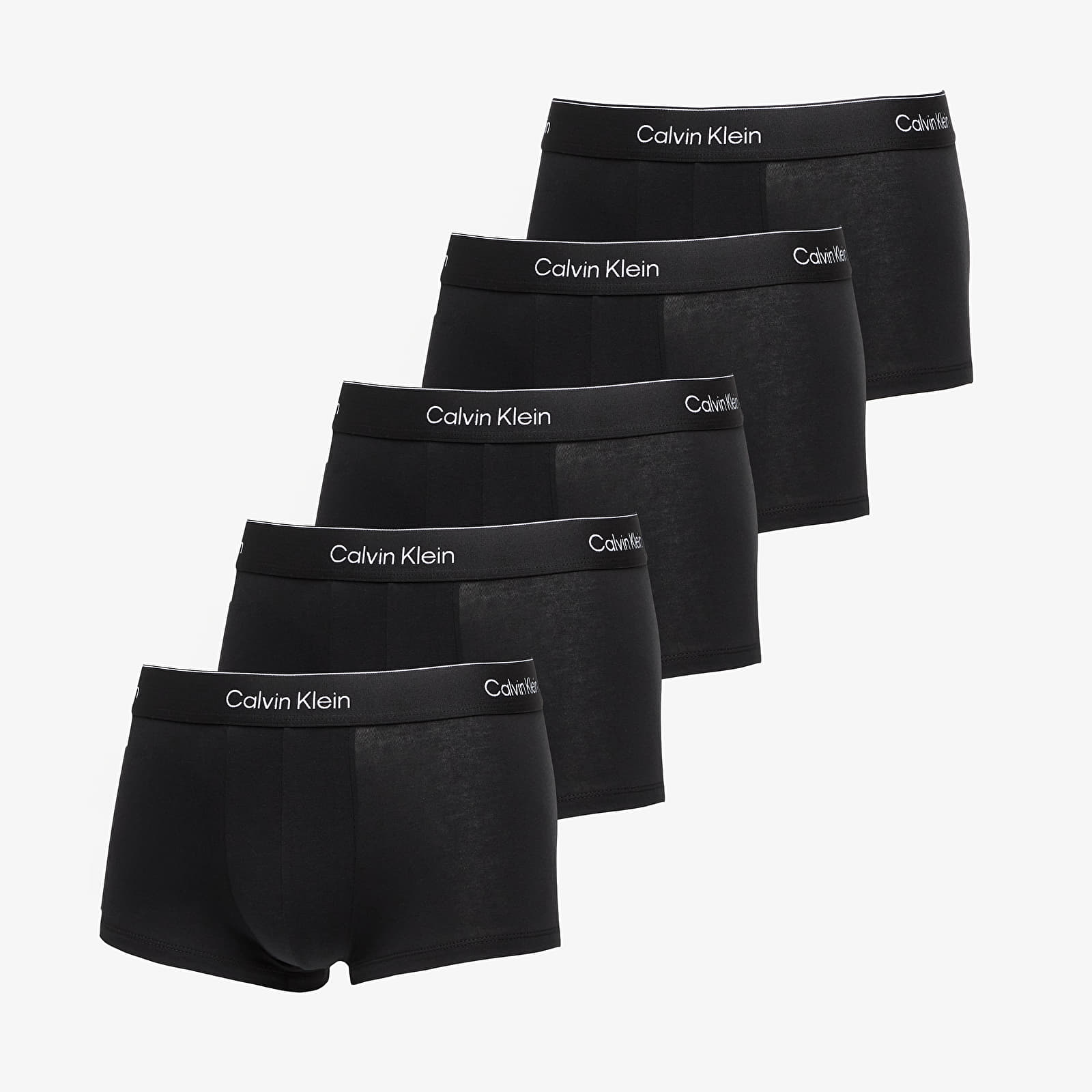 Boksershorts Calvin Klein Icon Cotton Stretch Low Rise Trunk 5-Pack Black