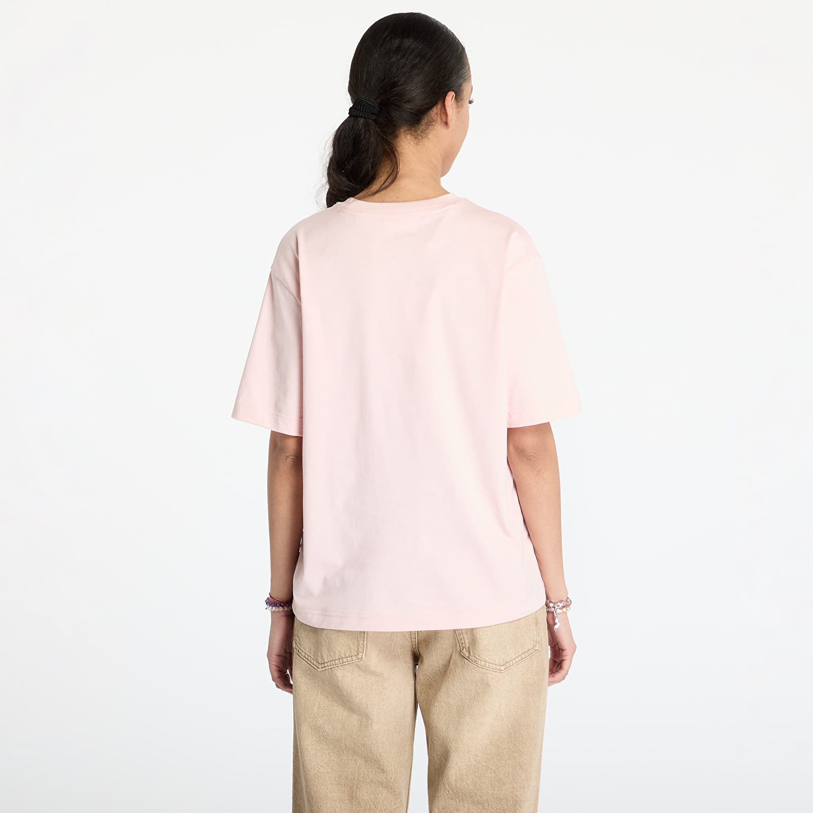 Women's T-shirts LACOSTE Soft Cotton T-shirt Rose Pale