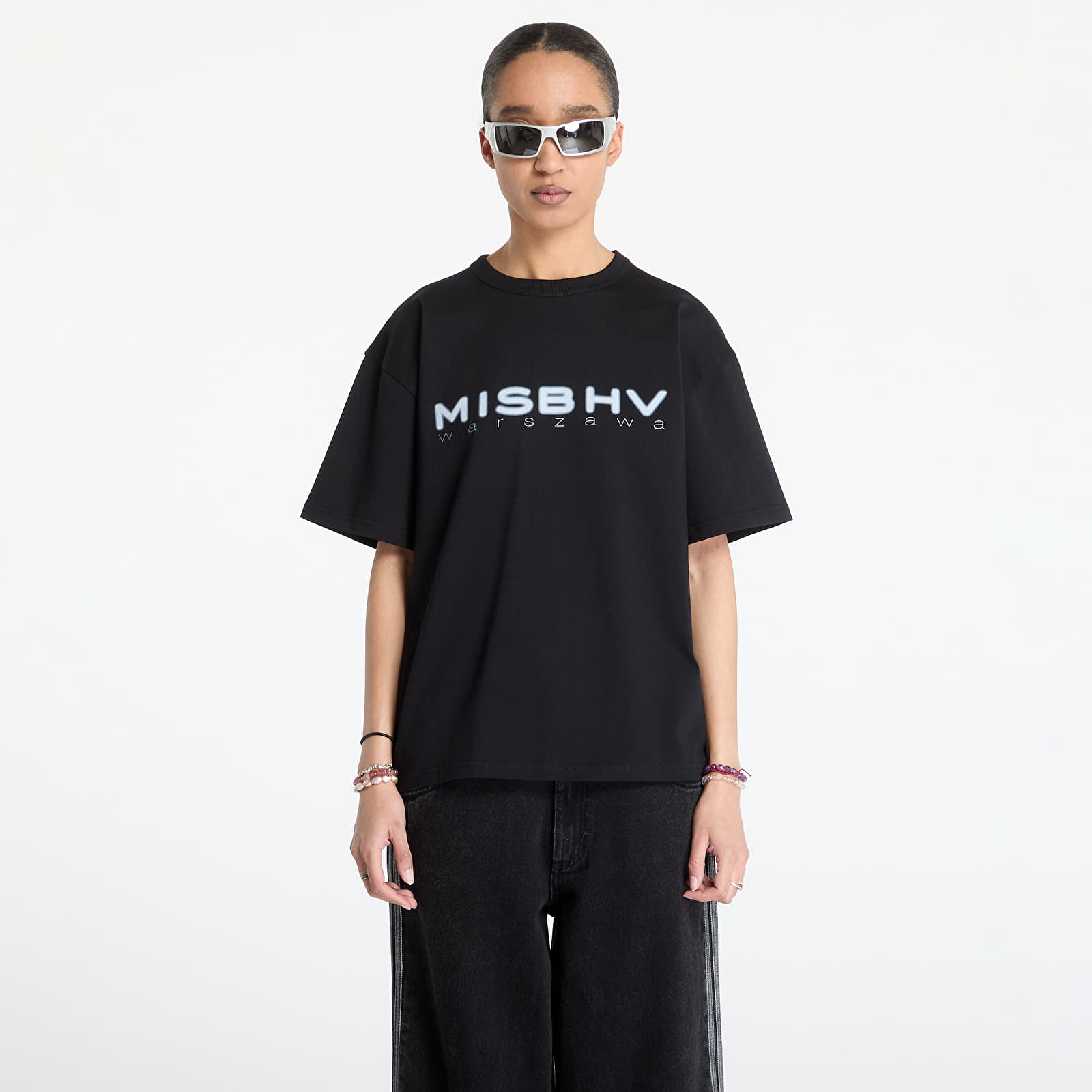 Pólók MISBHV Warszawa T-Shirt UNISEX Black
