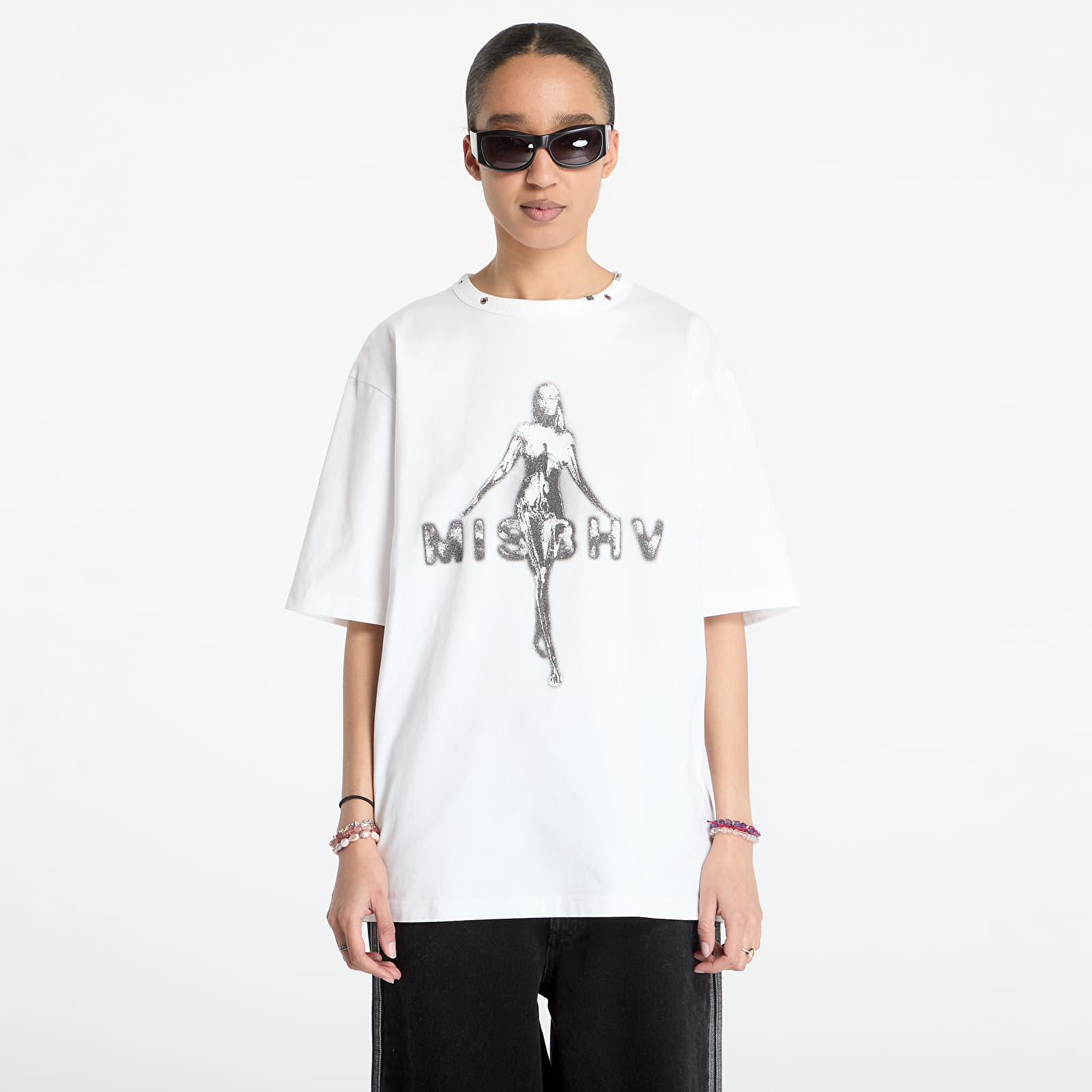 Pólók MISBHV Vintage Misbhv T-Shirt UNISEX Off White