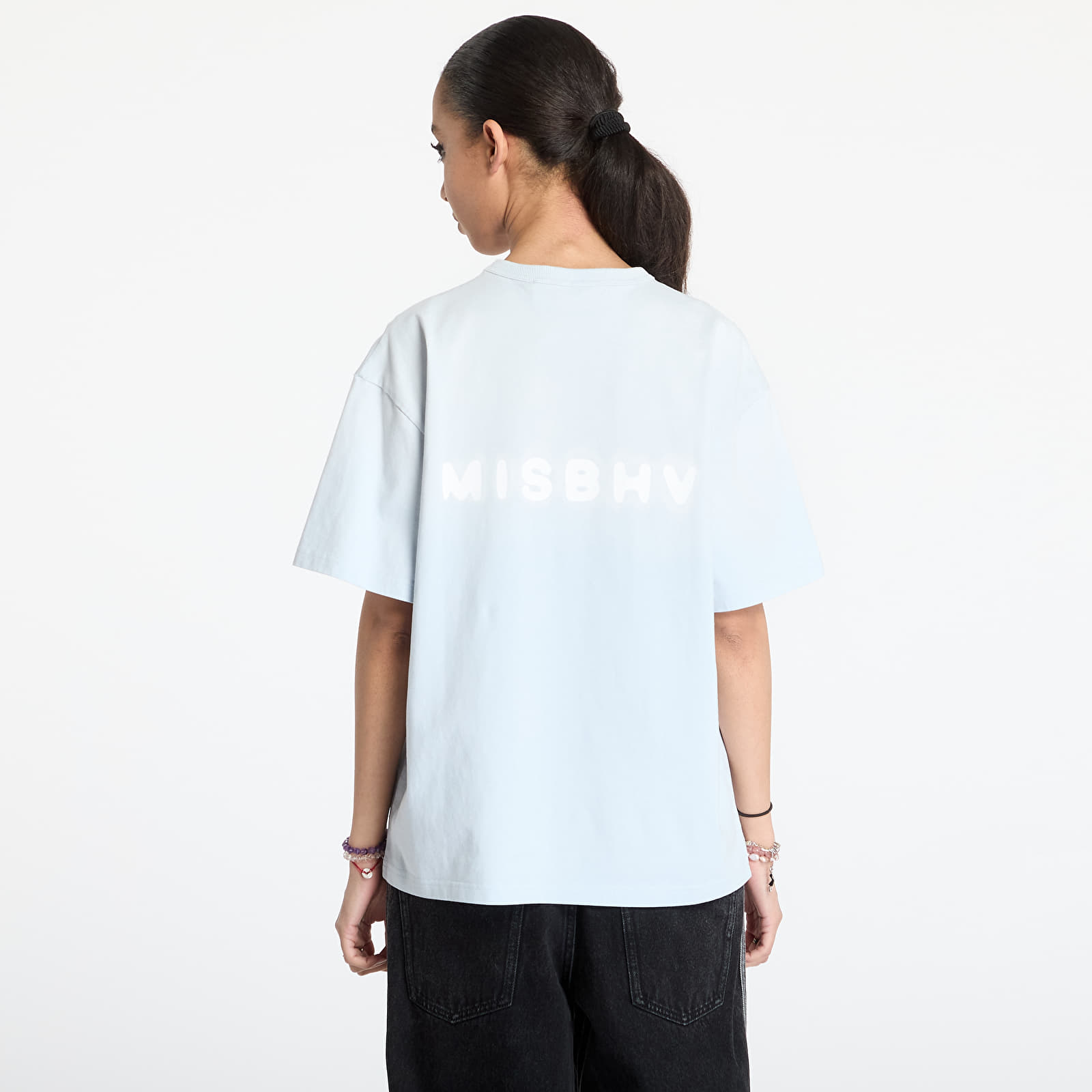 Pólók MISBHV Community Ocean Washed T-Shirt UNISEX Blue