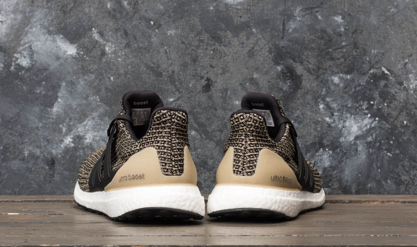 Men s shoes adidas Ultraboost Core Black Core Black Raw Gold Footshop