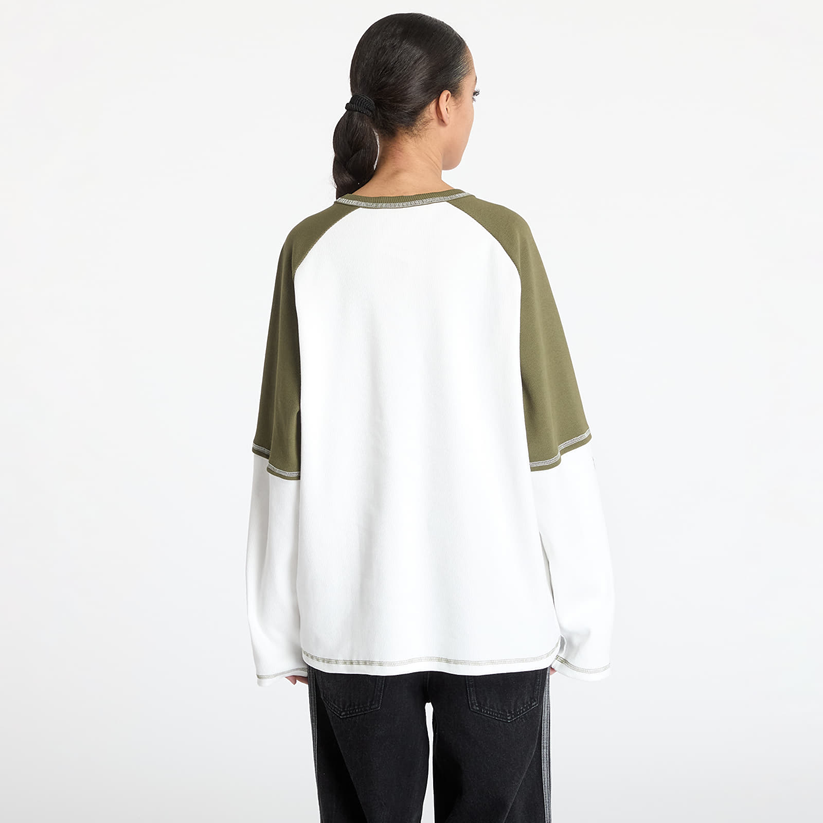 Pólók MISBHV Varsity 70"S Longsleeve UNISEX White