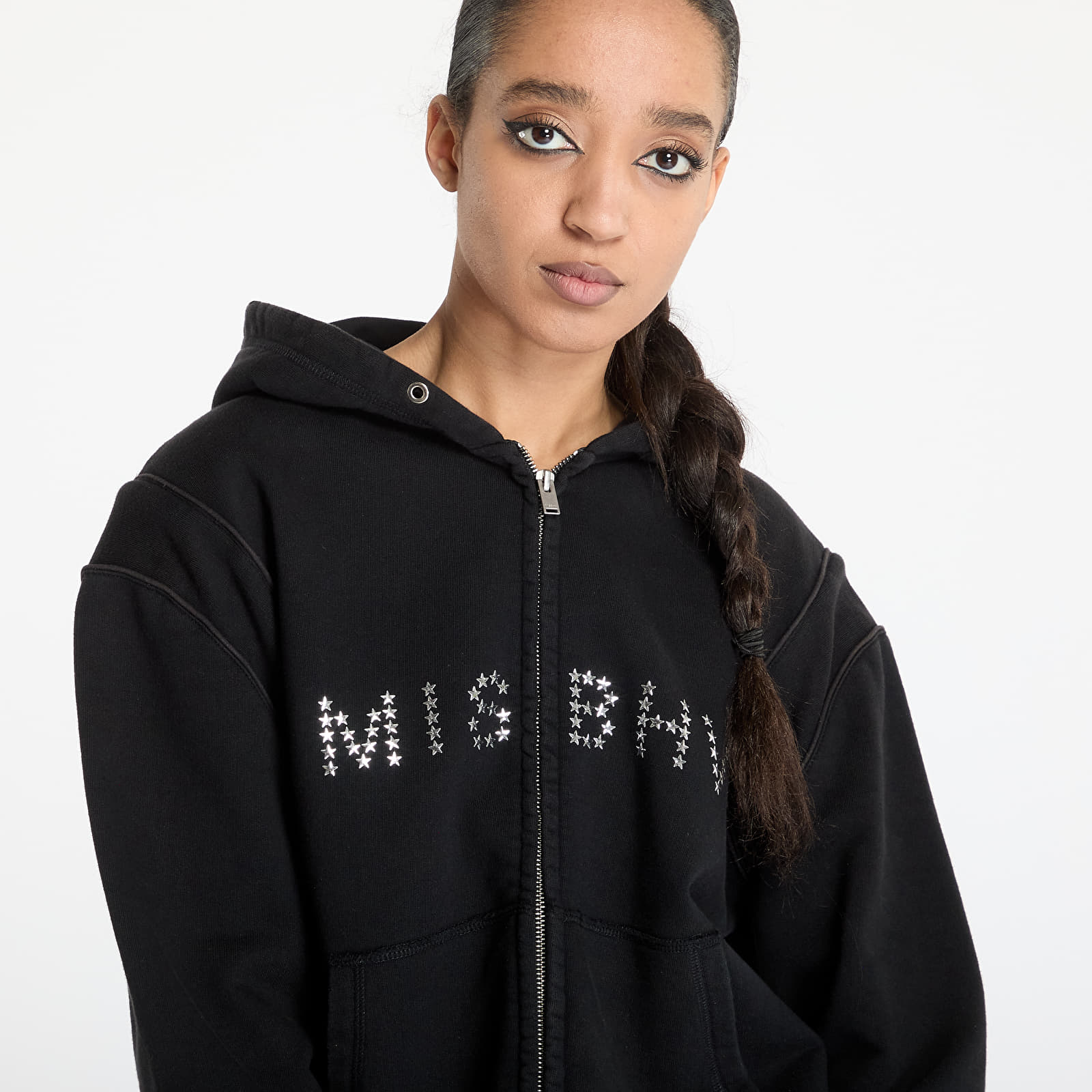 Kapucnis pulóverek és pulcsik MISBHV Star Teddy Hoodie UNISEX Black
