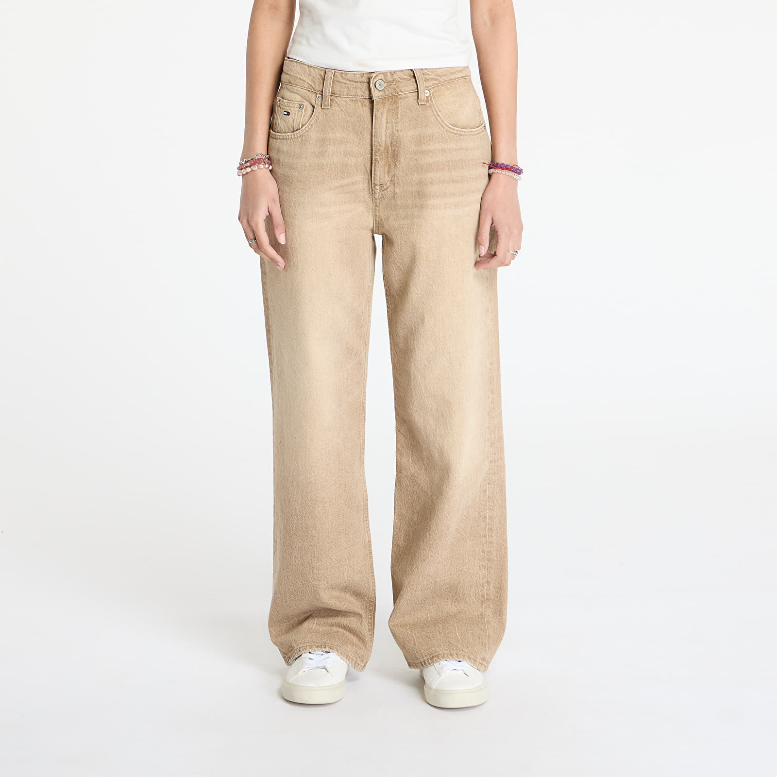 Дамски дънки Tommy Jeans Mia Mr Relaxed Straight Jeans Denim