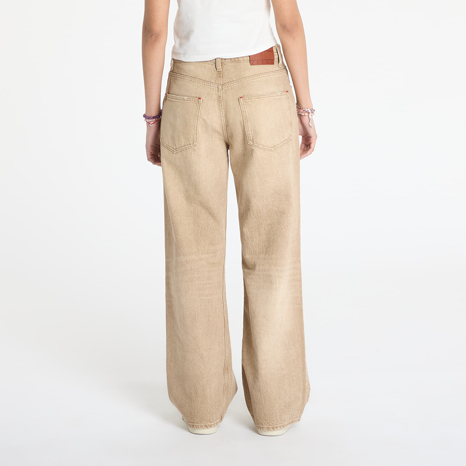 Дамски дънки Tommy Jeans Mia Mr Relaxed Straight Jeans Denim