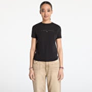 Tommy Jeans Slim Tonal Linear Tee Black