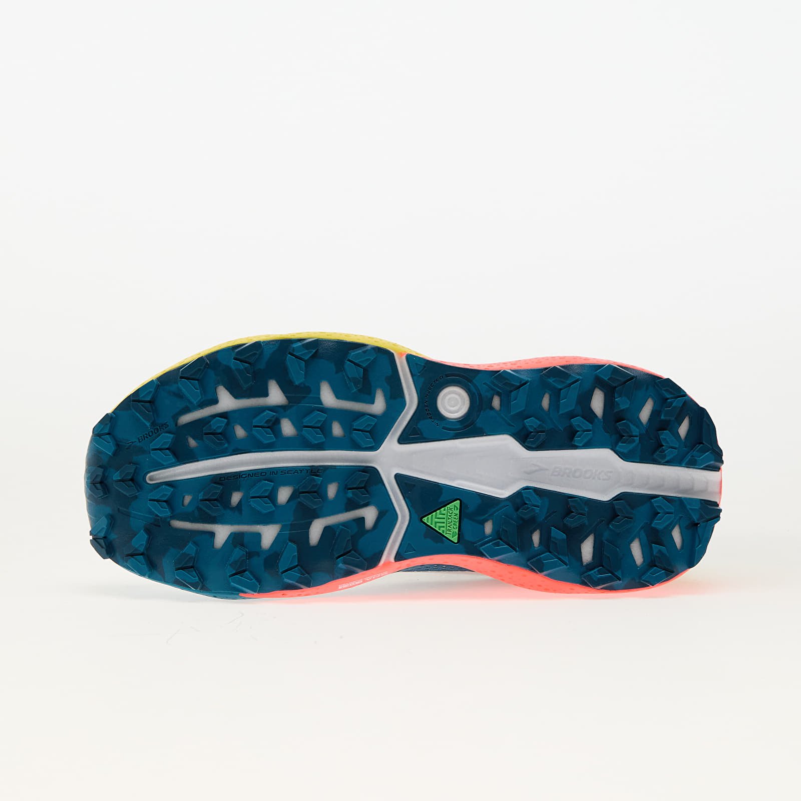 Zapatillas mujer Brooks Caldera 8 W Bit of Blue/ Quince/ Flame