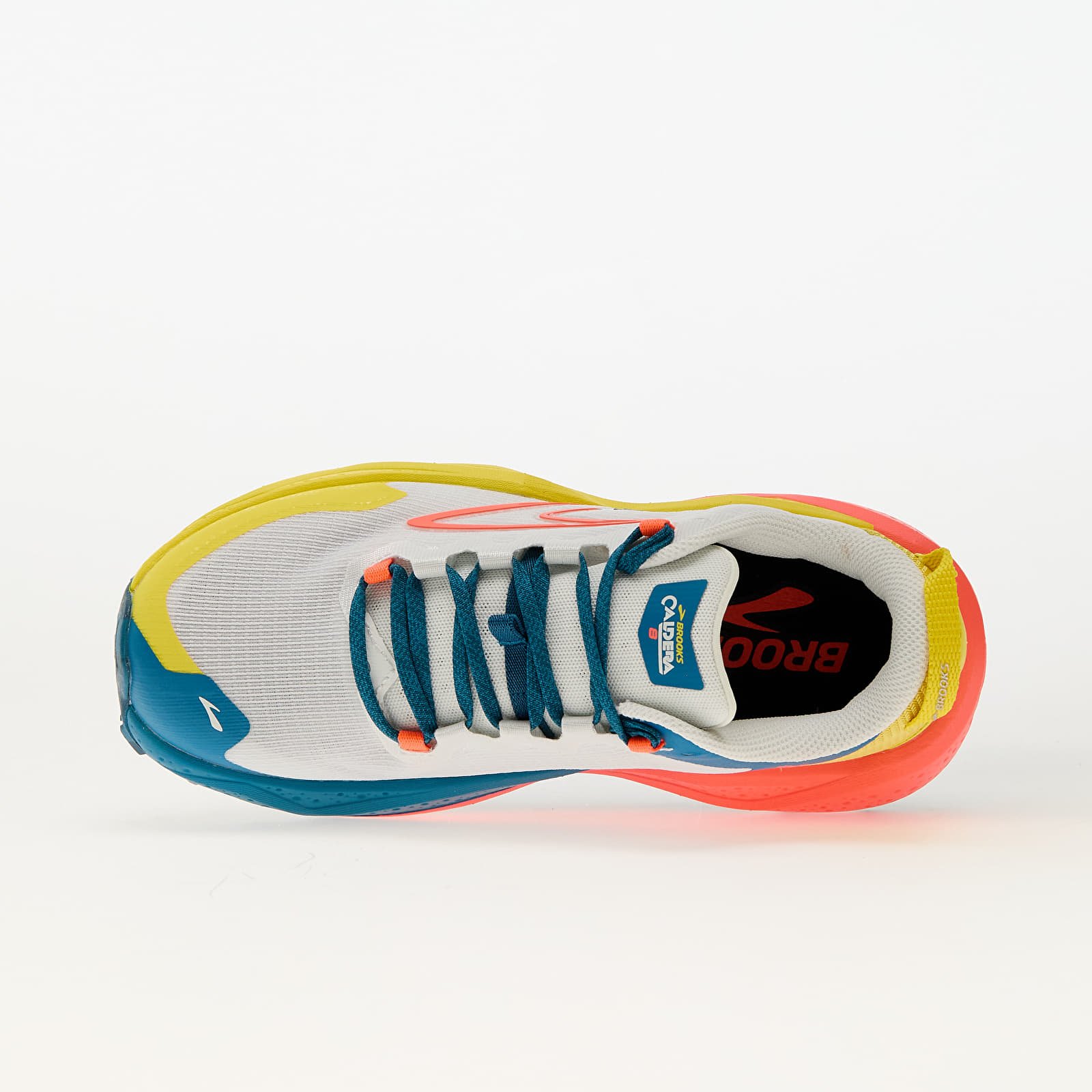 Zapatillas mujer Brooks Caldera 8 W Bit of Blue/ Quince/ Flame