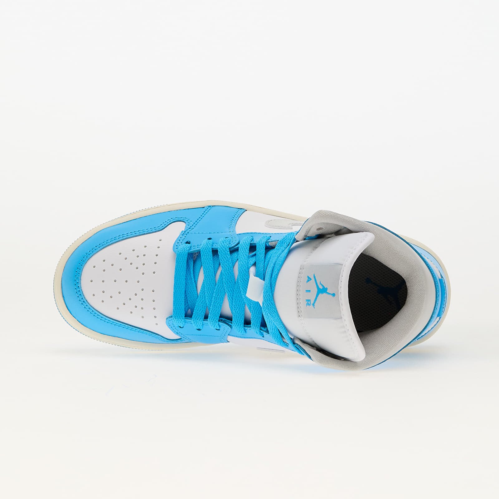 Women's shoes Air Jordan Wmns 1 Mid Dk Powder Blue/ Neutral Grey-White-Sail