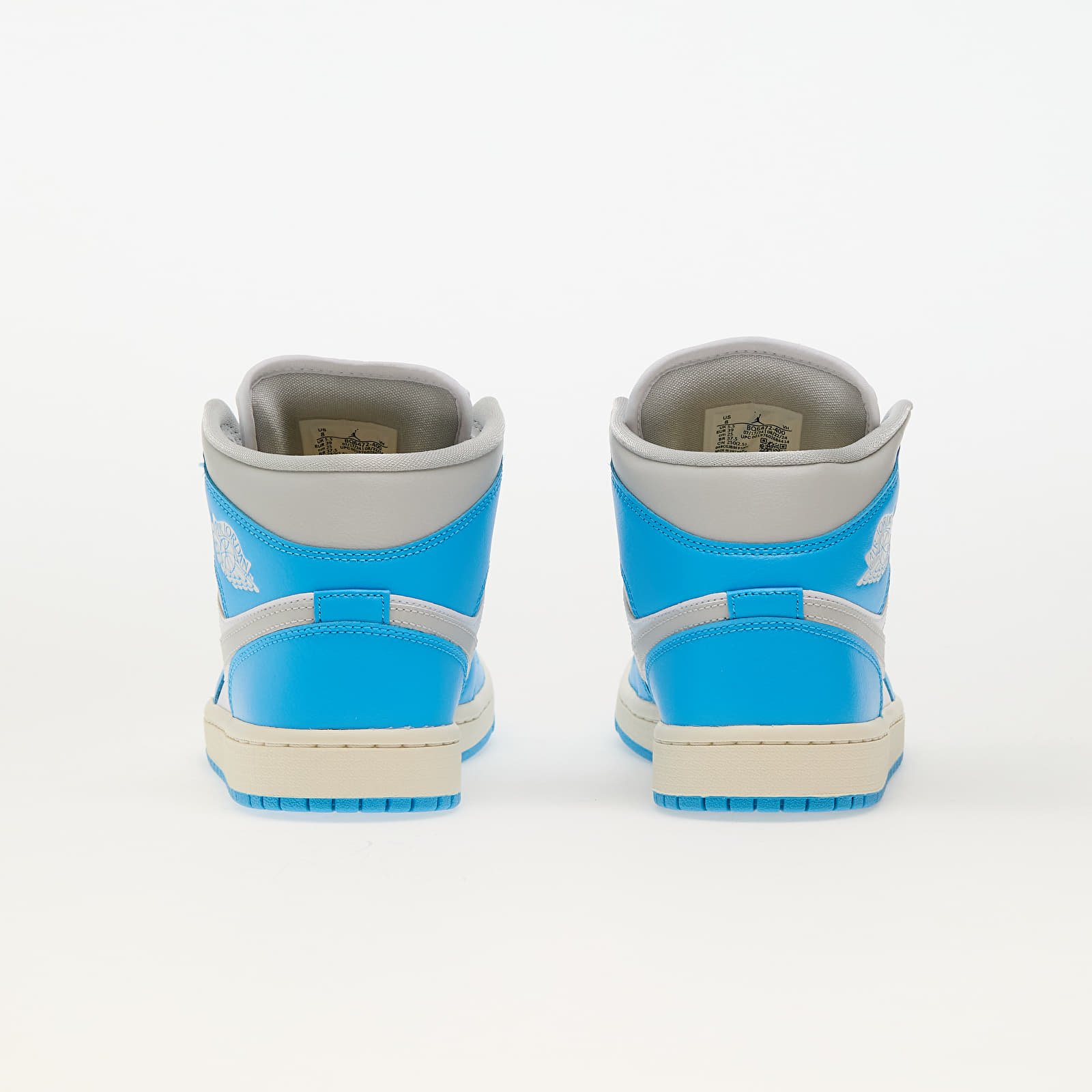 Buty damskie Air Jordan Wmns 1 Mid Dk Powder Blue/ Neutral Grey-White-Sail