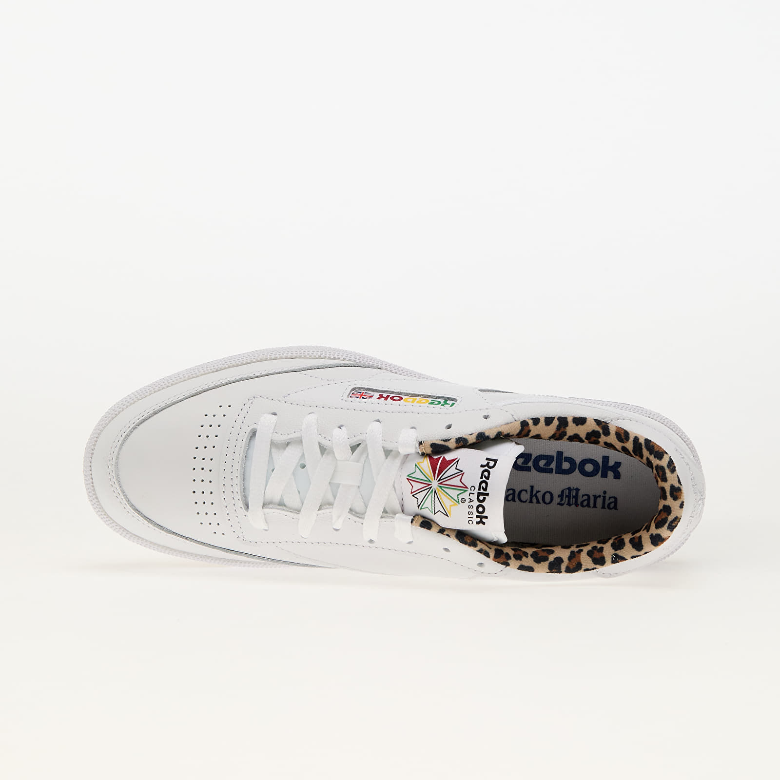 Herenschoenen Reebok Club C 85 Vintage LTD Ftwr White/ Leopard/ Gum