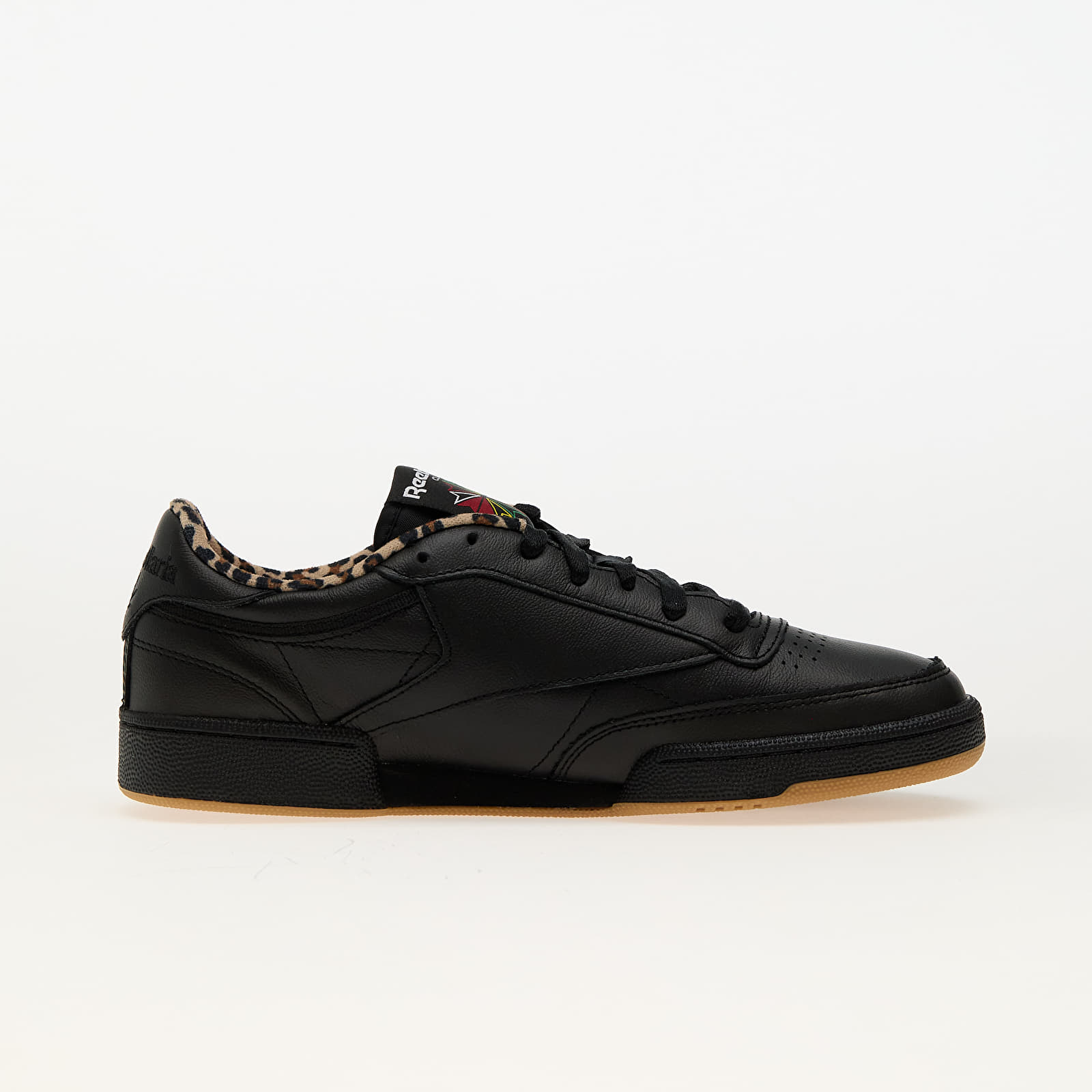 Herresko Reebok x Wacko Maria Club C 85 Vintage LTD Black/ Leopard/ Gum