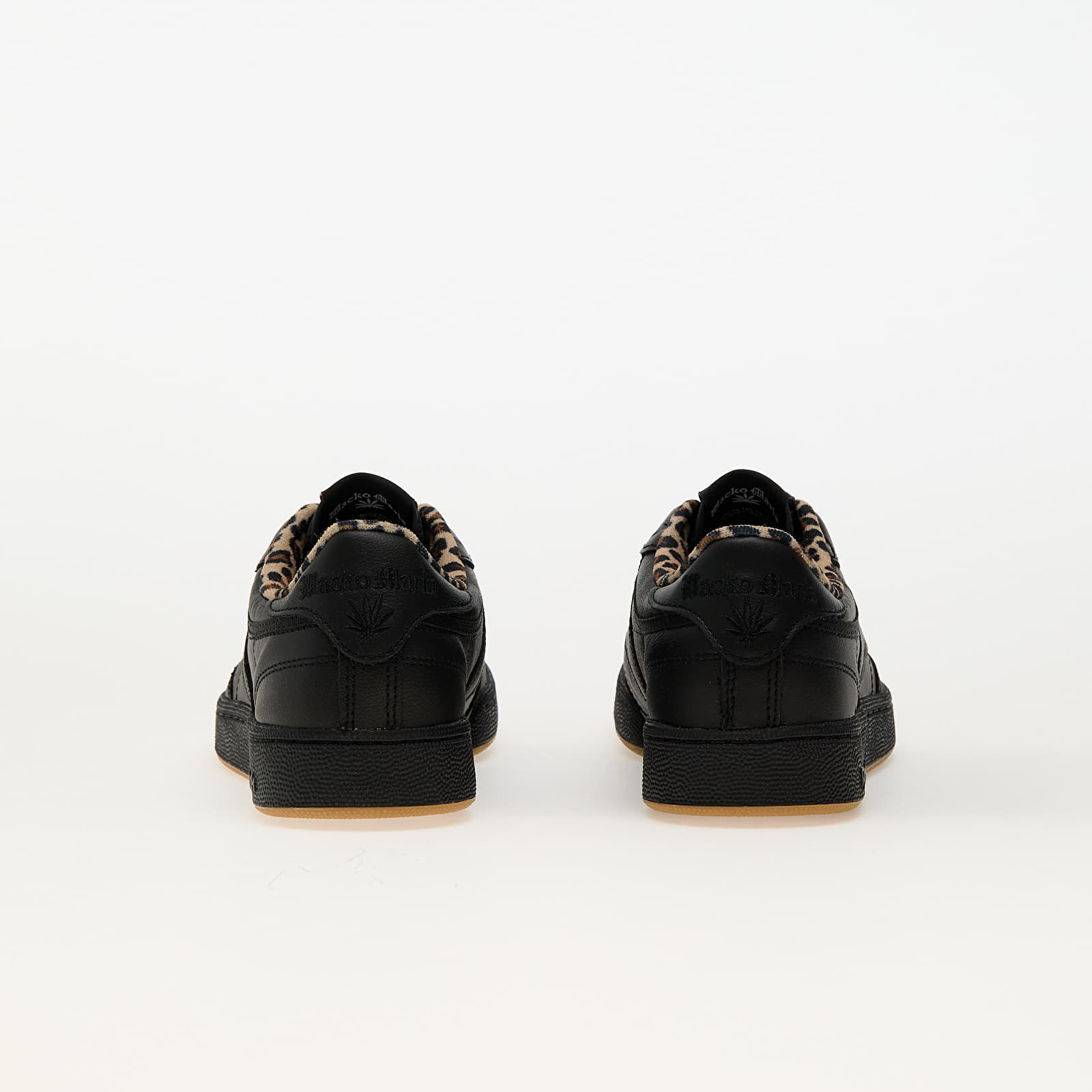 Herresko Reebok x Wacko Maria Club C 85 Vintage LTD Black/ Leopard/ Gum
