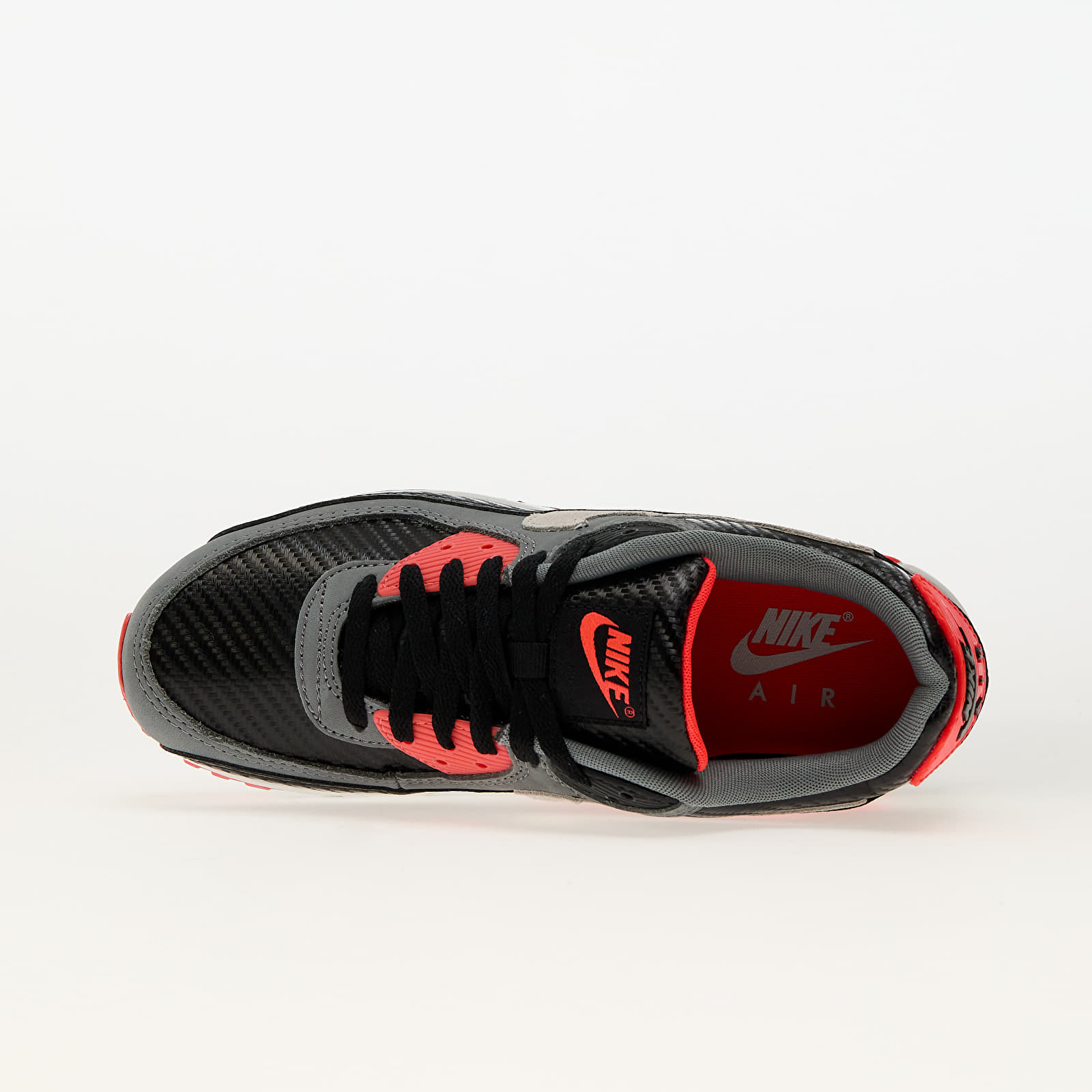 Férfi cipők Nike Air Max 90 Prm Black/ Photon Dust-Cool Grey-Brt Crimson