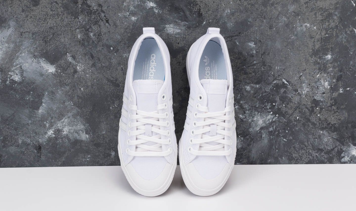 Skor för män adidas Nizza Ftw White/ Ftw White/ Ftw White