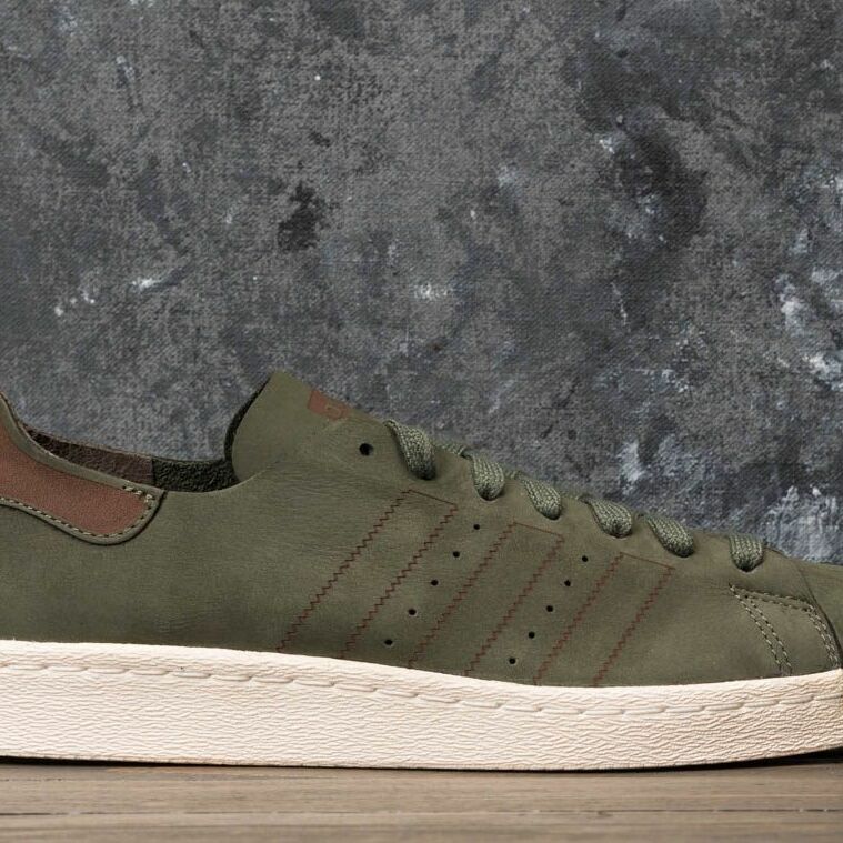 Sneakers adidas Superstar 80s Decon Base Green/ Base Green/ Noble Red - 1 | YEO