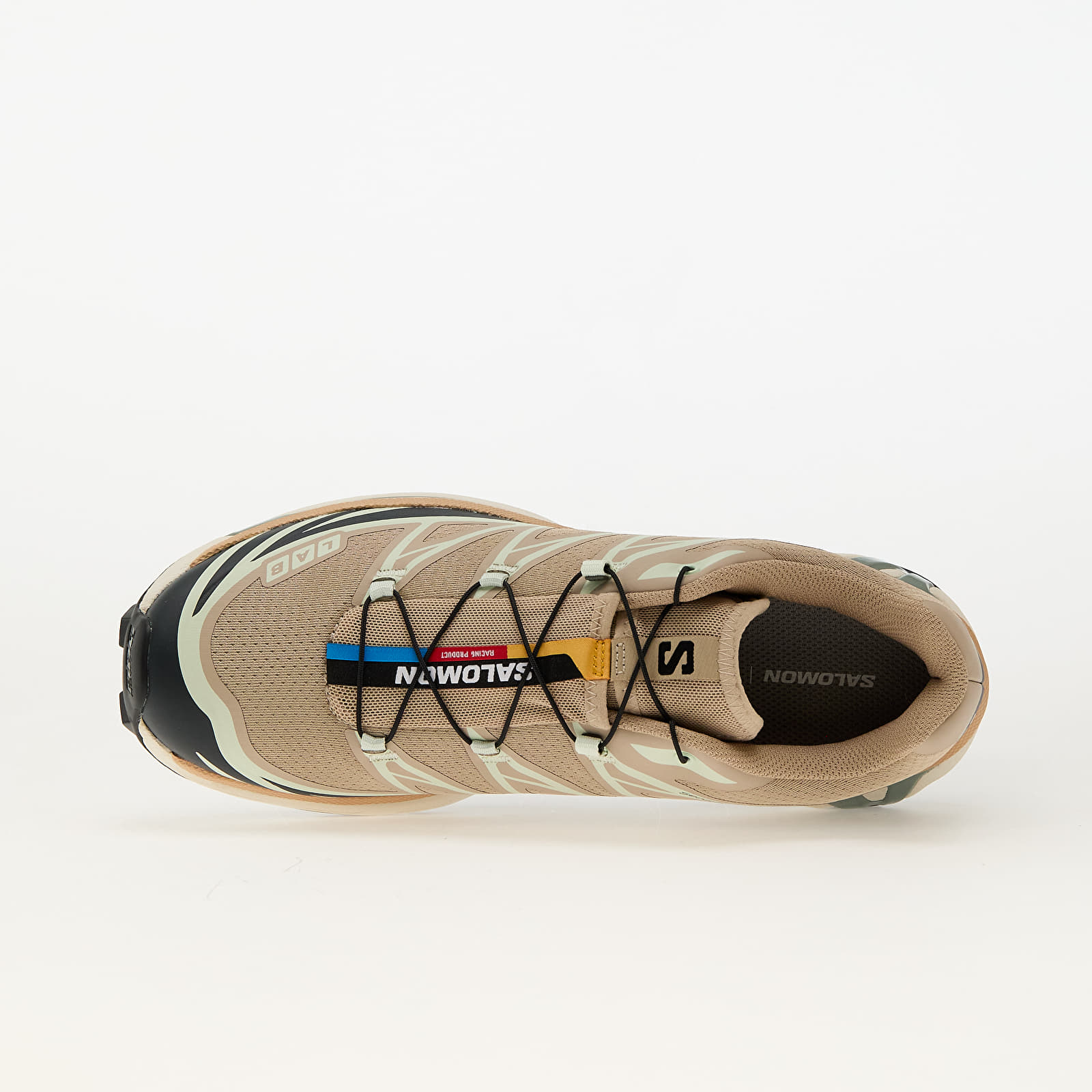 Férfi cipők Salomon XT-6 Oxford Tan/ Carbon/ Clearly Aqua