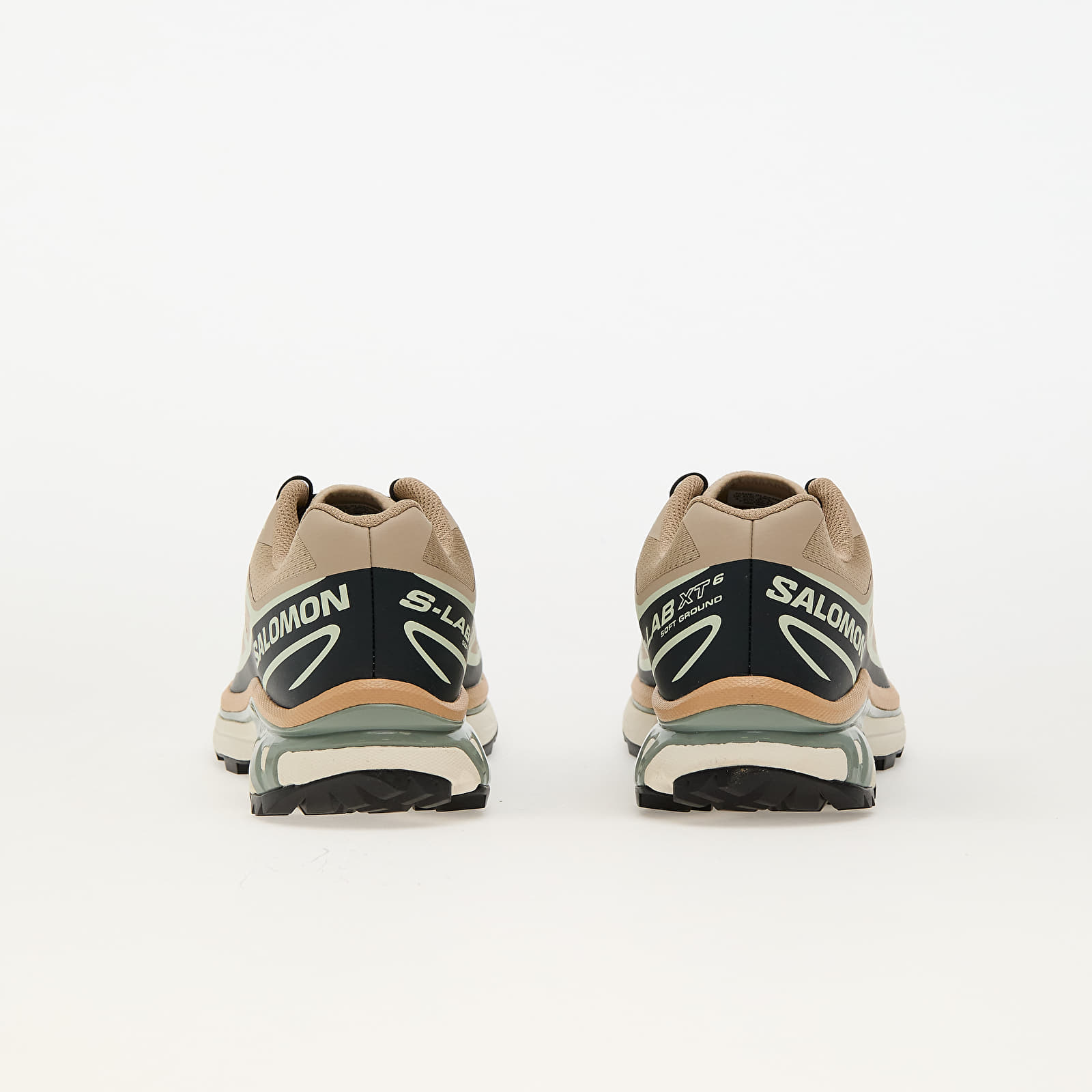 Férfi cipők Salomon XT-6 Oxford Tan/ Carbon/ Clearly Aqua