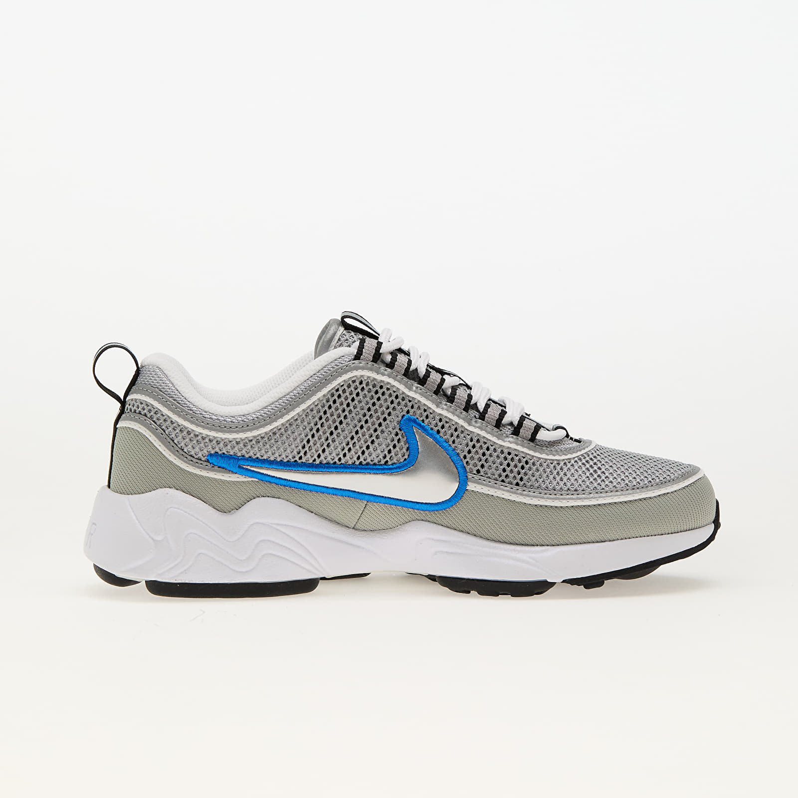 Încălțăminte și sneakerși pentru bărbați Nike Air Zoom Spiridon Sp Metallic Silver/ Metallic Silver-White-Signal Blue-Black