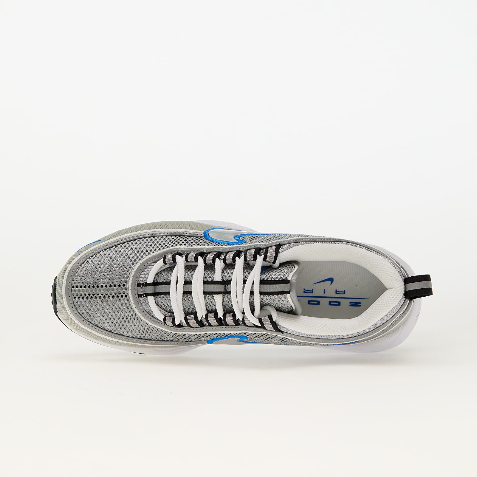 Männer Nike Air Zoom Spiridon Sp Metallic Silver/ Metallic Silver-White-Signal Blue-Black