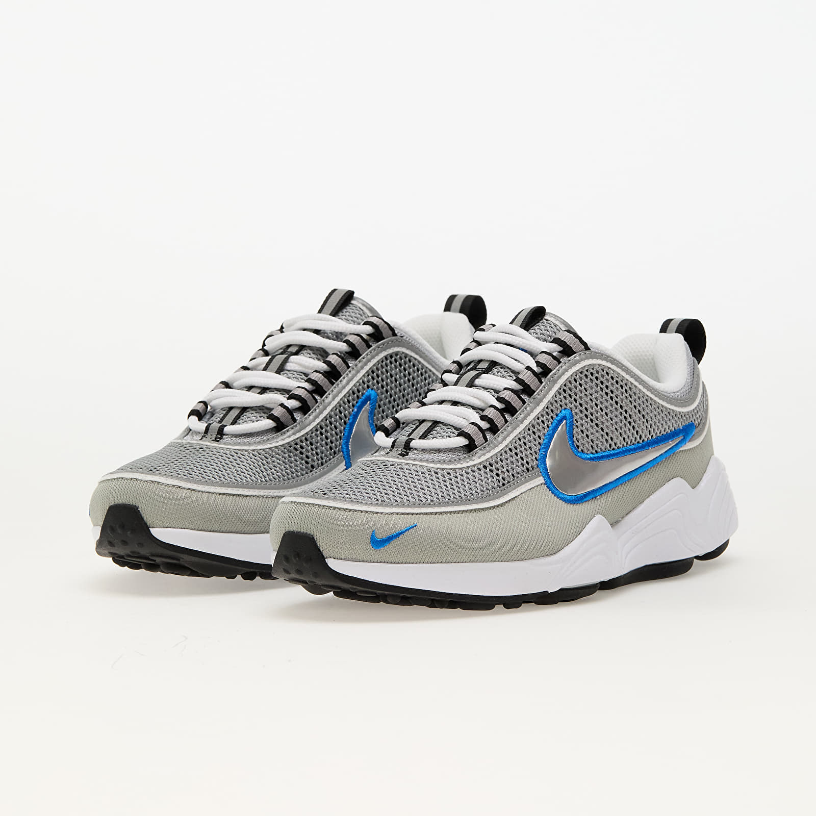 Încălțăminte și sneakerși pentru bărbați Nike Air Zoom Spiridon Sp Metallic Silver/ Metallic Silver-White-Signal Blue-Black