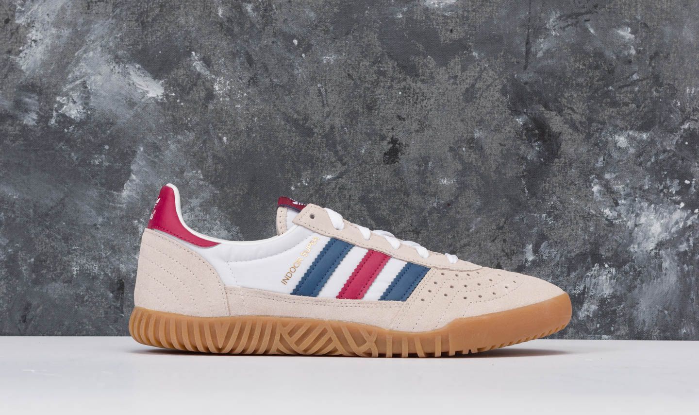 Men s shoes adidas Indoor Super Clear Brown Noble Indigo Mystery Ruby Footshop