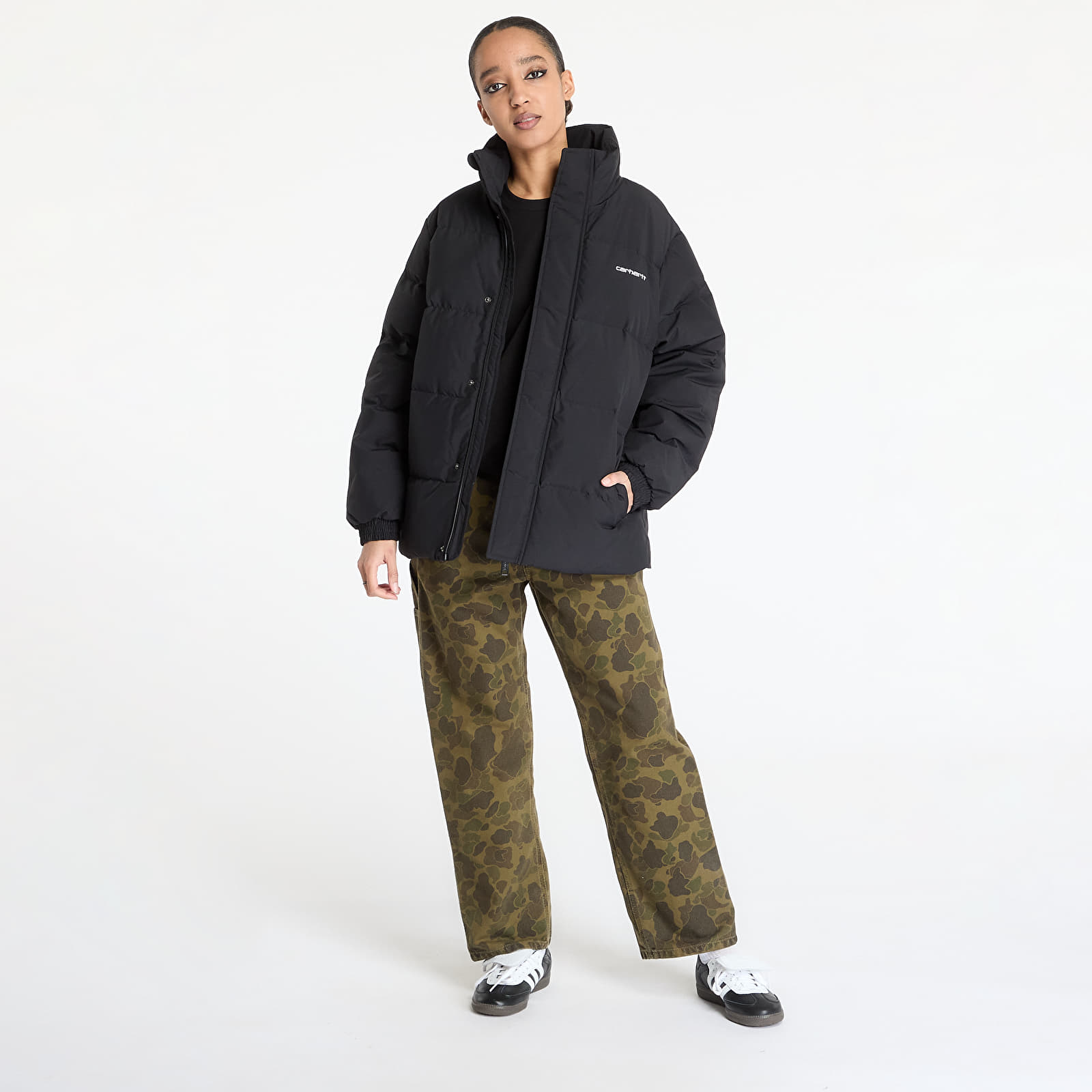 Bundy Carhartt WIP Danville Jacket Black/ White