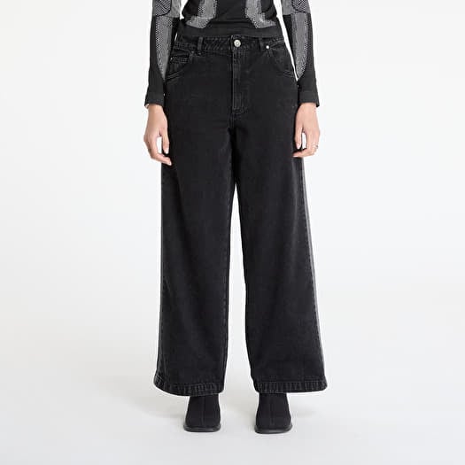 adidas Adicolor Denim 3-Stripes Track Pants Black