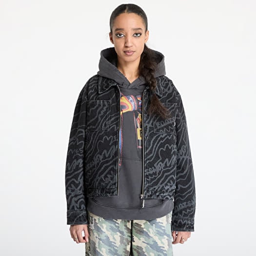 FTSHP Silver Lining Denim Jacket UNISEX Black