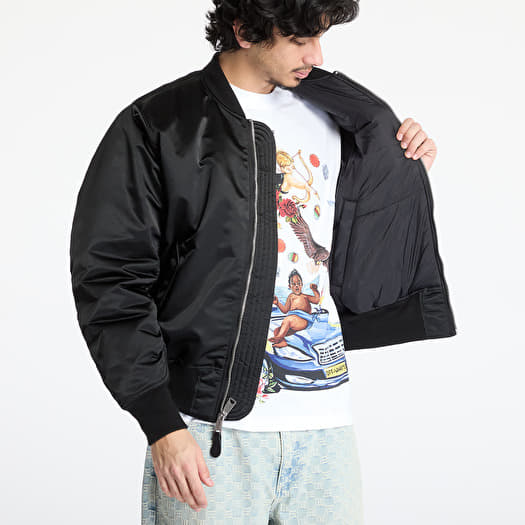 Бомбери Alpha Industries UV MA-1 Base Flight Jacket Black (756111