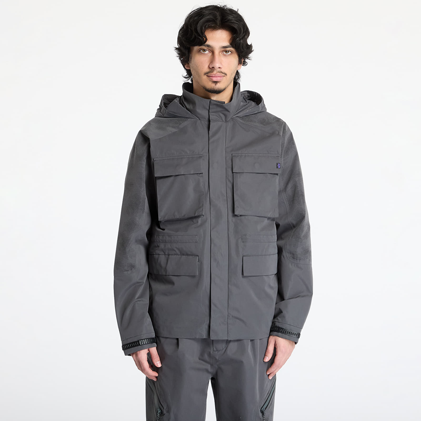 Valmentajan takit Alpha Industries M-65 Laser Cut Field Coat Charcoal