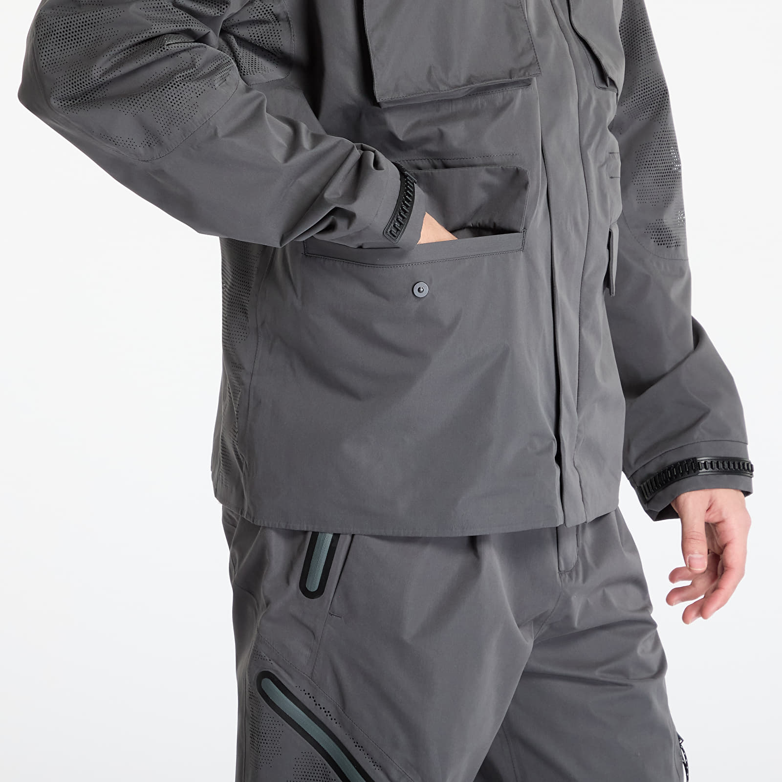 Valmentajan takit Alpha Industries M-65 Laser Cut Field Coat Charcoal