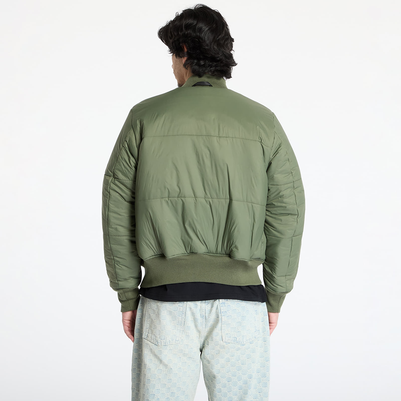 Бомбъри Alpha Industries MA-1 Base Flight Jacket Sage Green