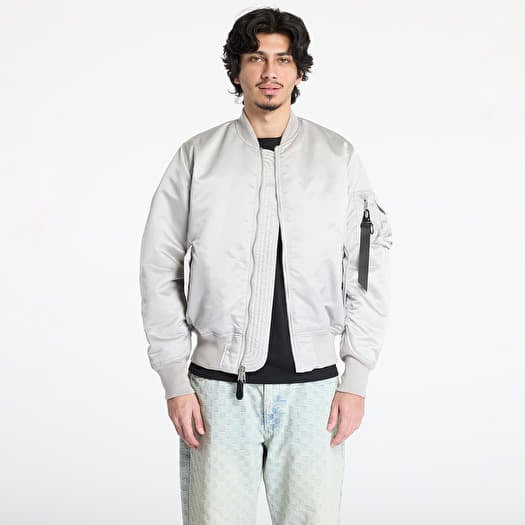 Bomber Alpha Industries MA-1 Base Flight Jacket Pastel Grey