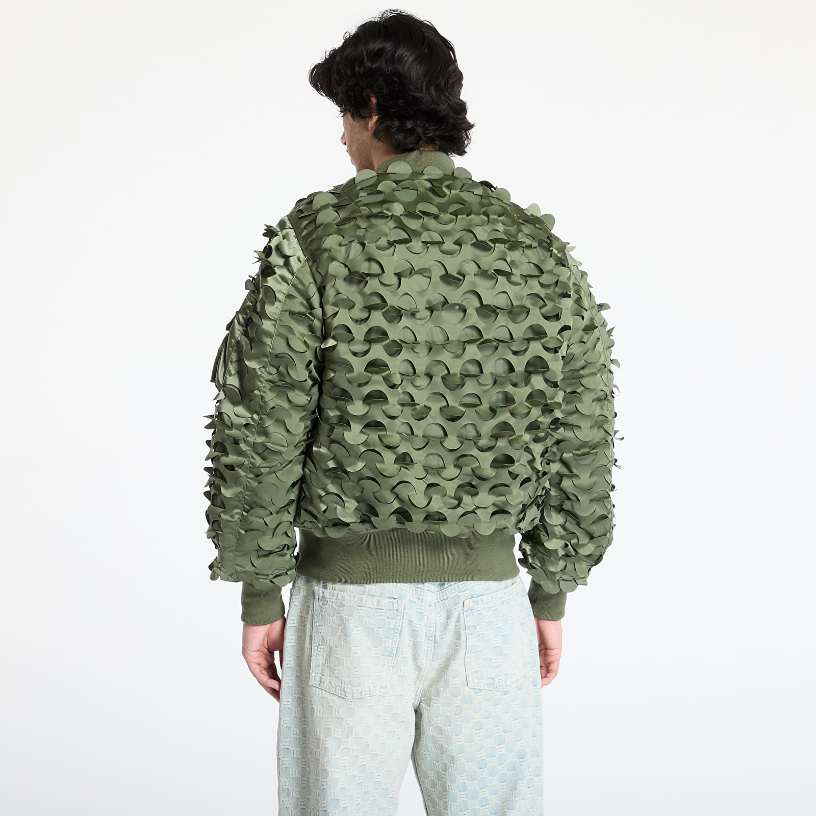 Bomber-takit Alpha Industries MA-1 ULCANS Flight Jacket Sage Green