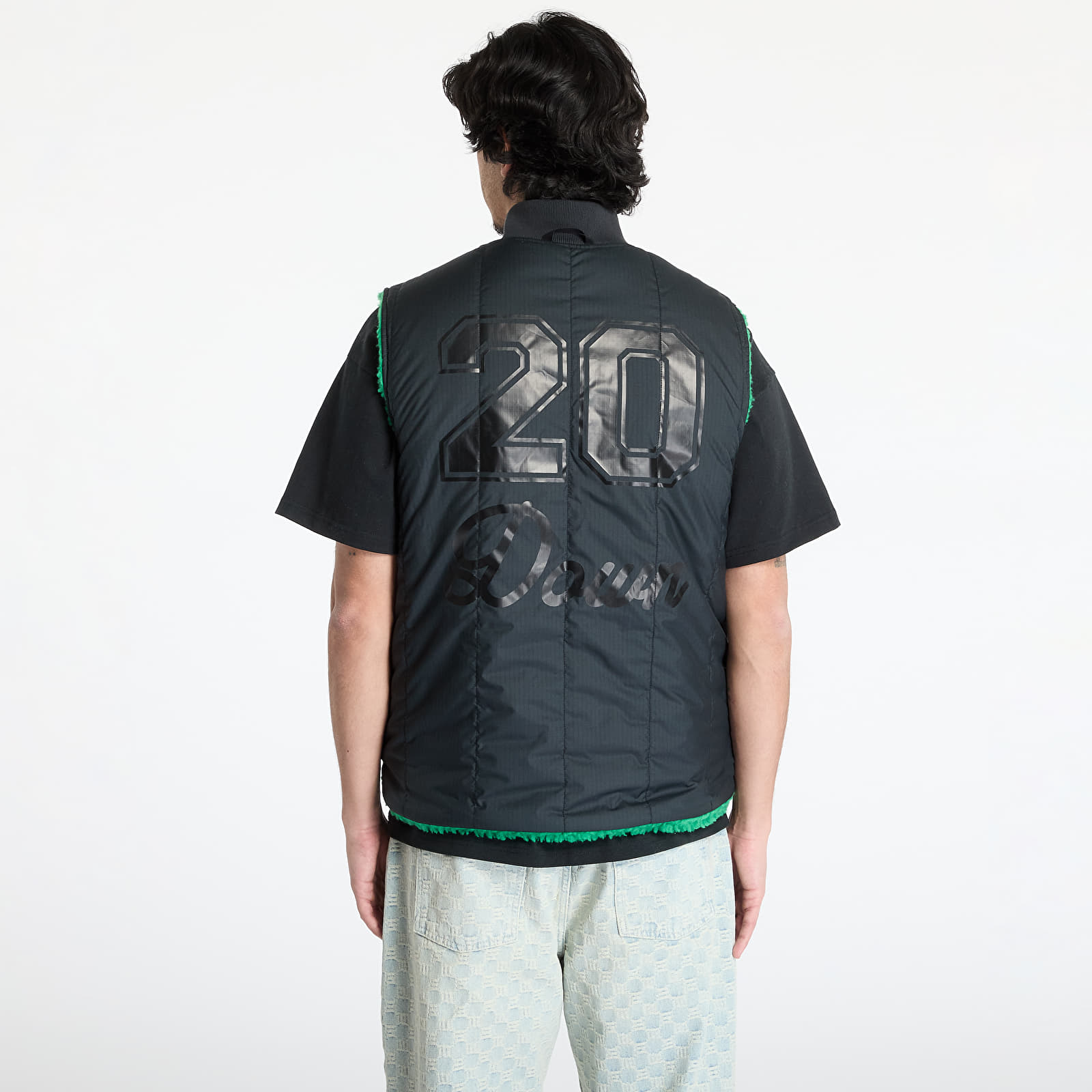 Pánské vesty Converse x Patta Reversible Vest Jolly Green