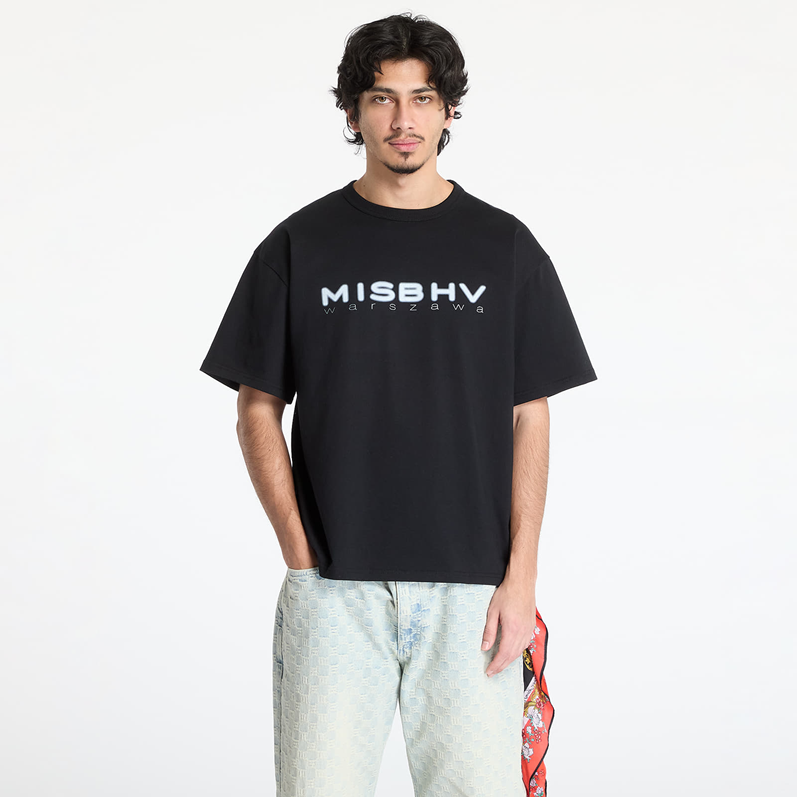 Pólók MISBHV Warszawa T-Shirt UNISEX Black